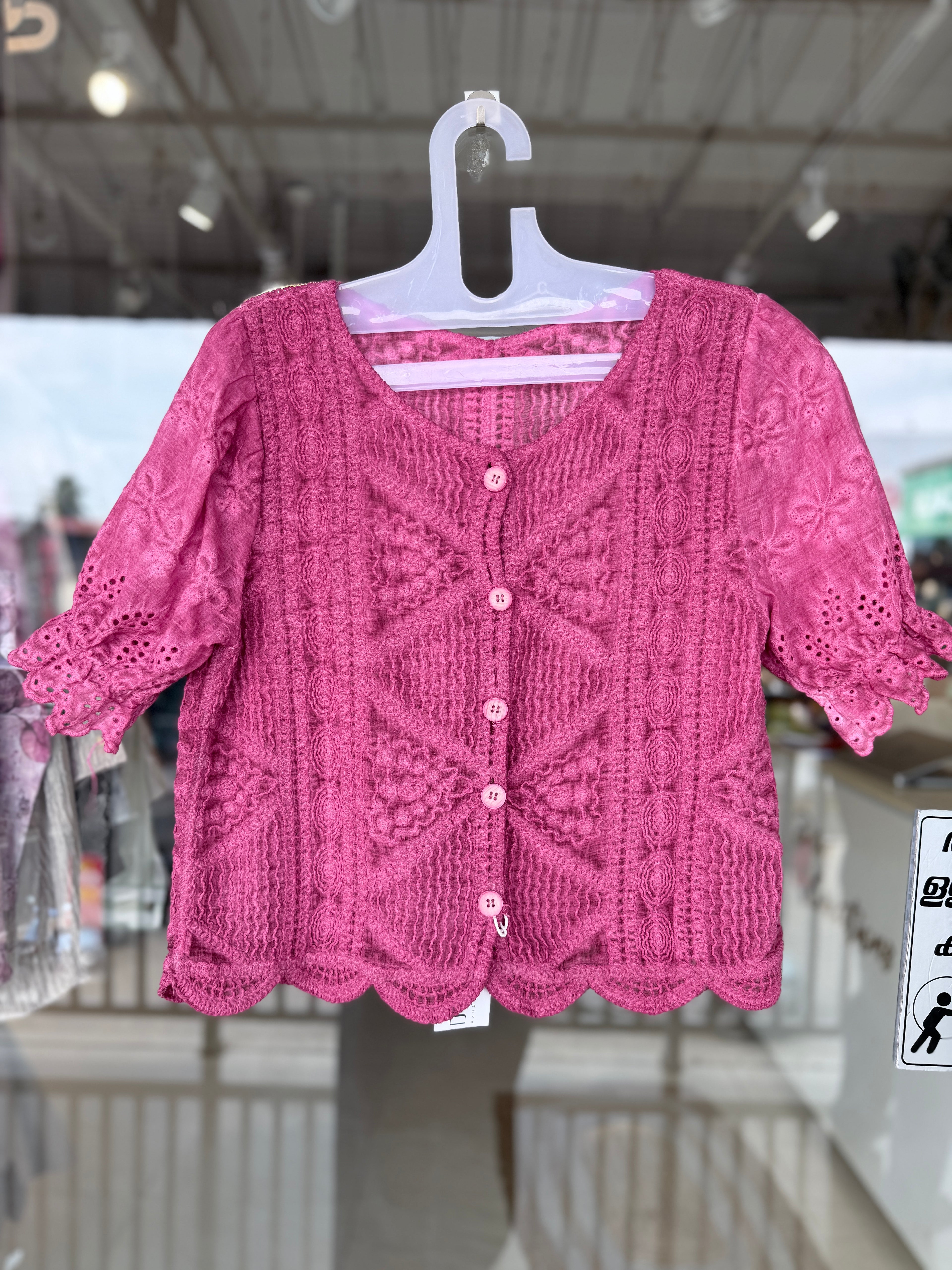 Crochet tops
