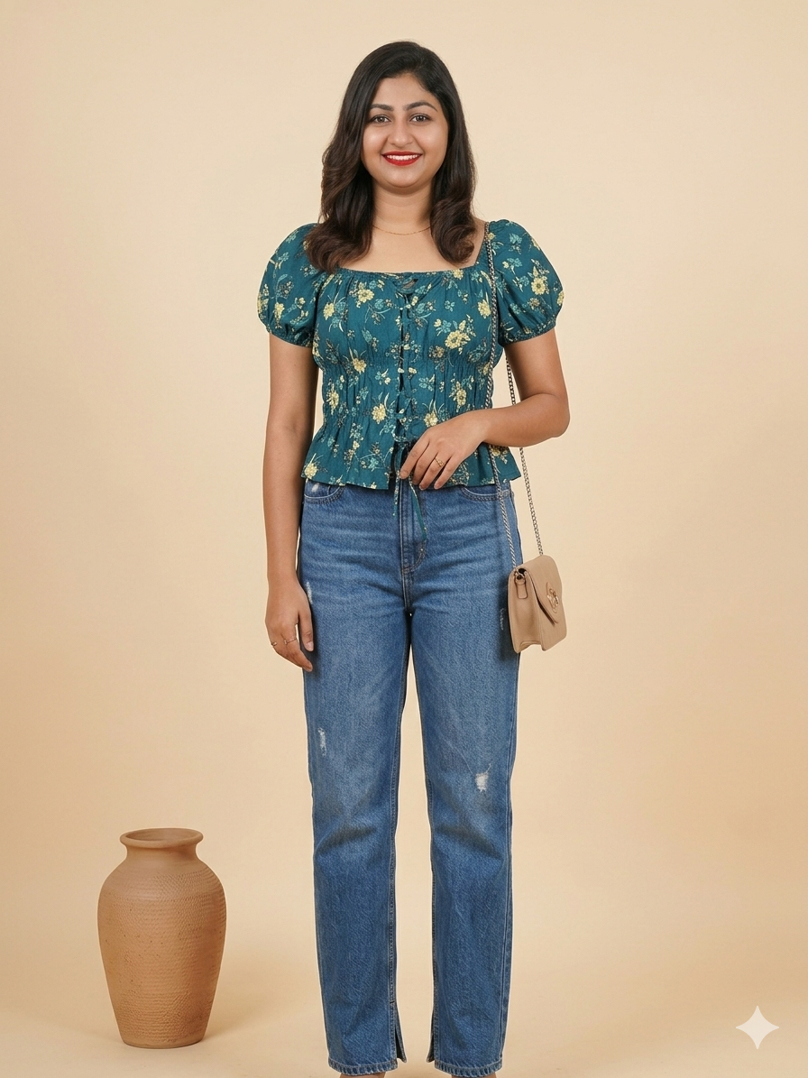 Cotton crop top