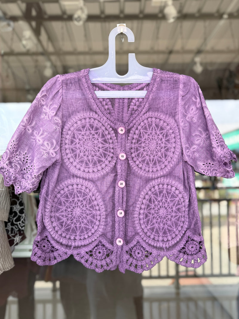 Crochet tops