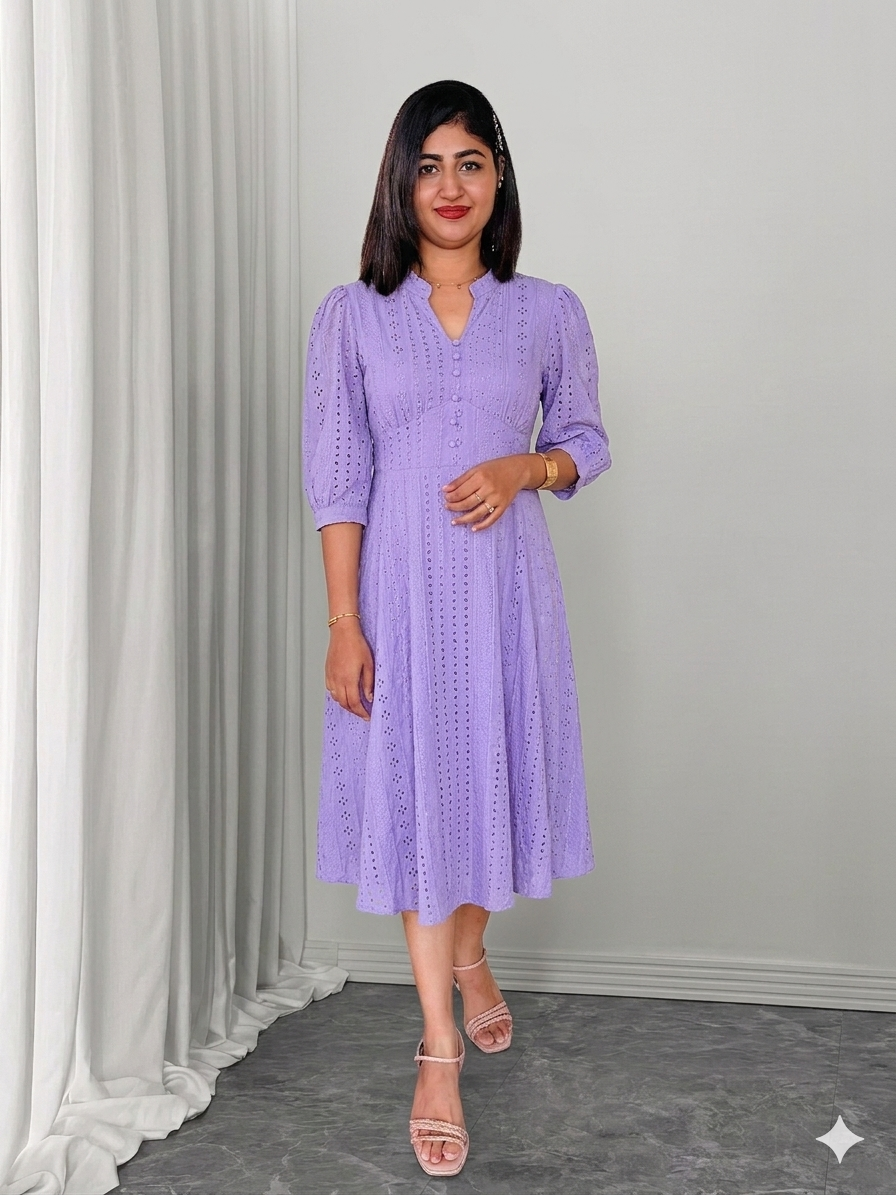 Korean Haccoba midy dress