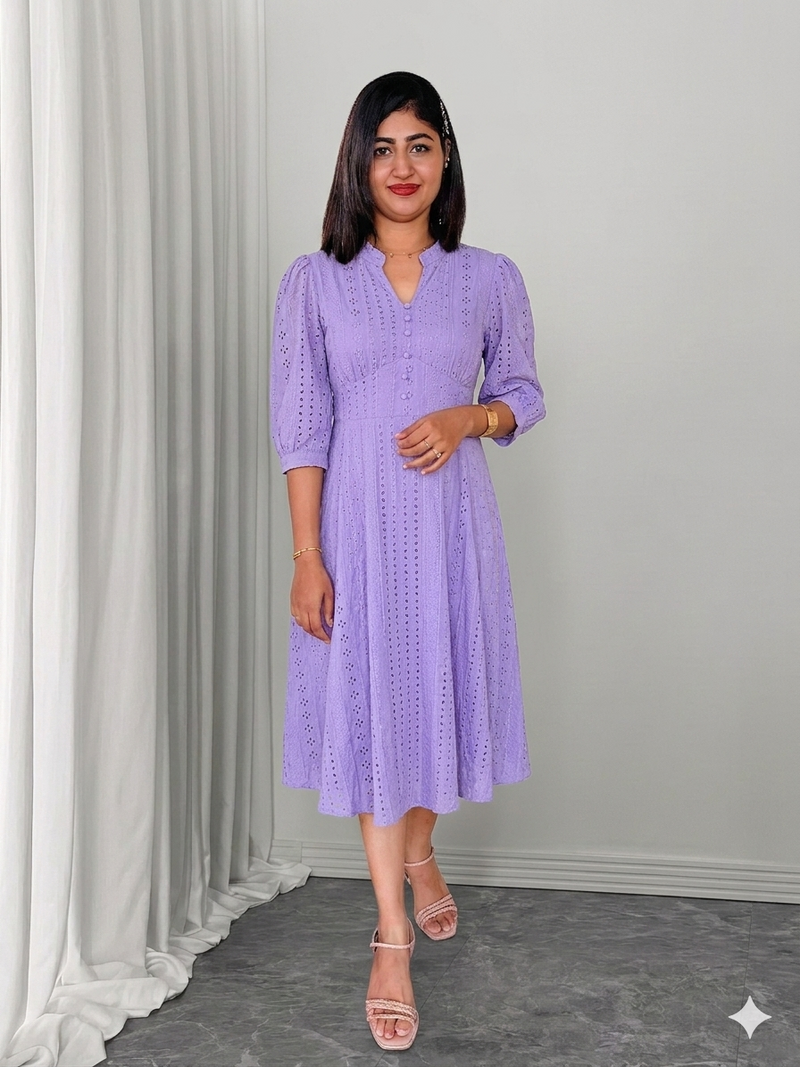 Korean Haccoba midy dress