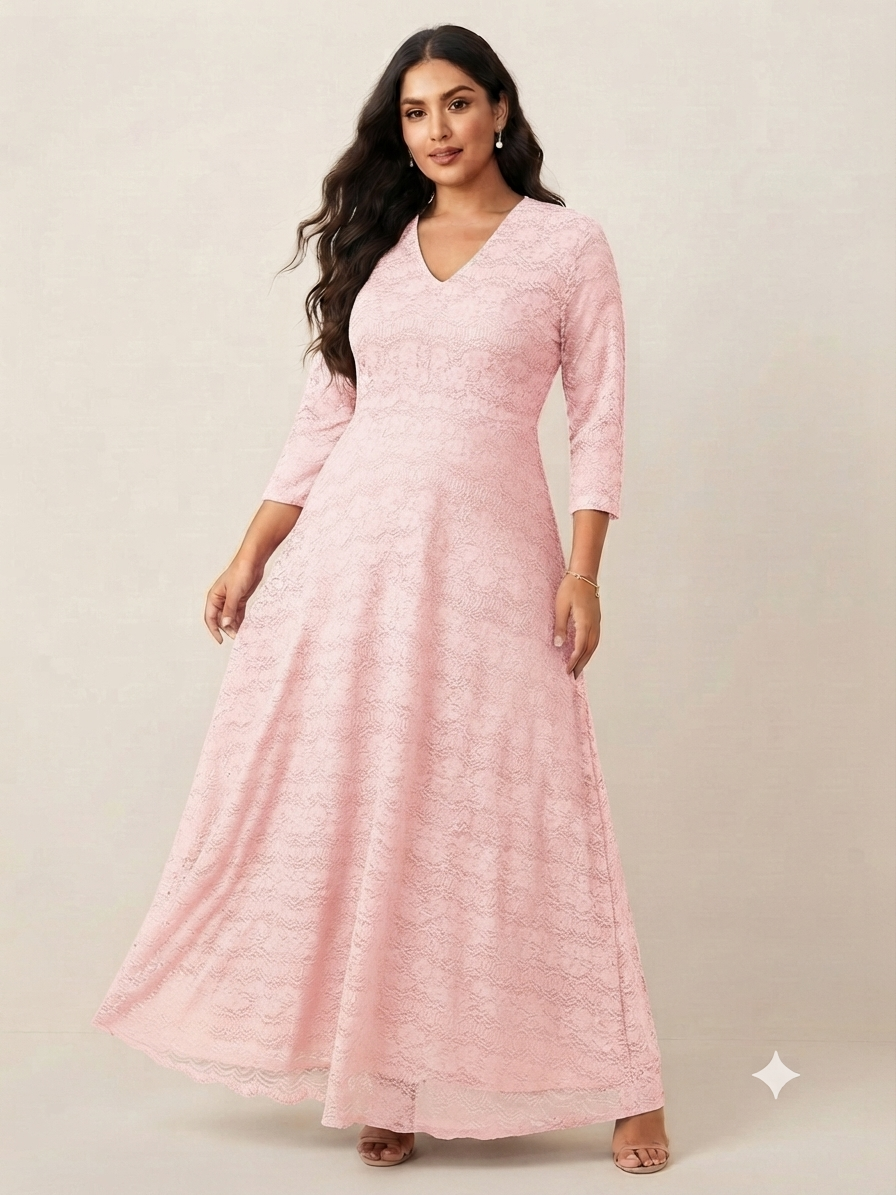 Korean net gown