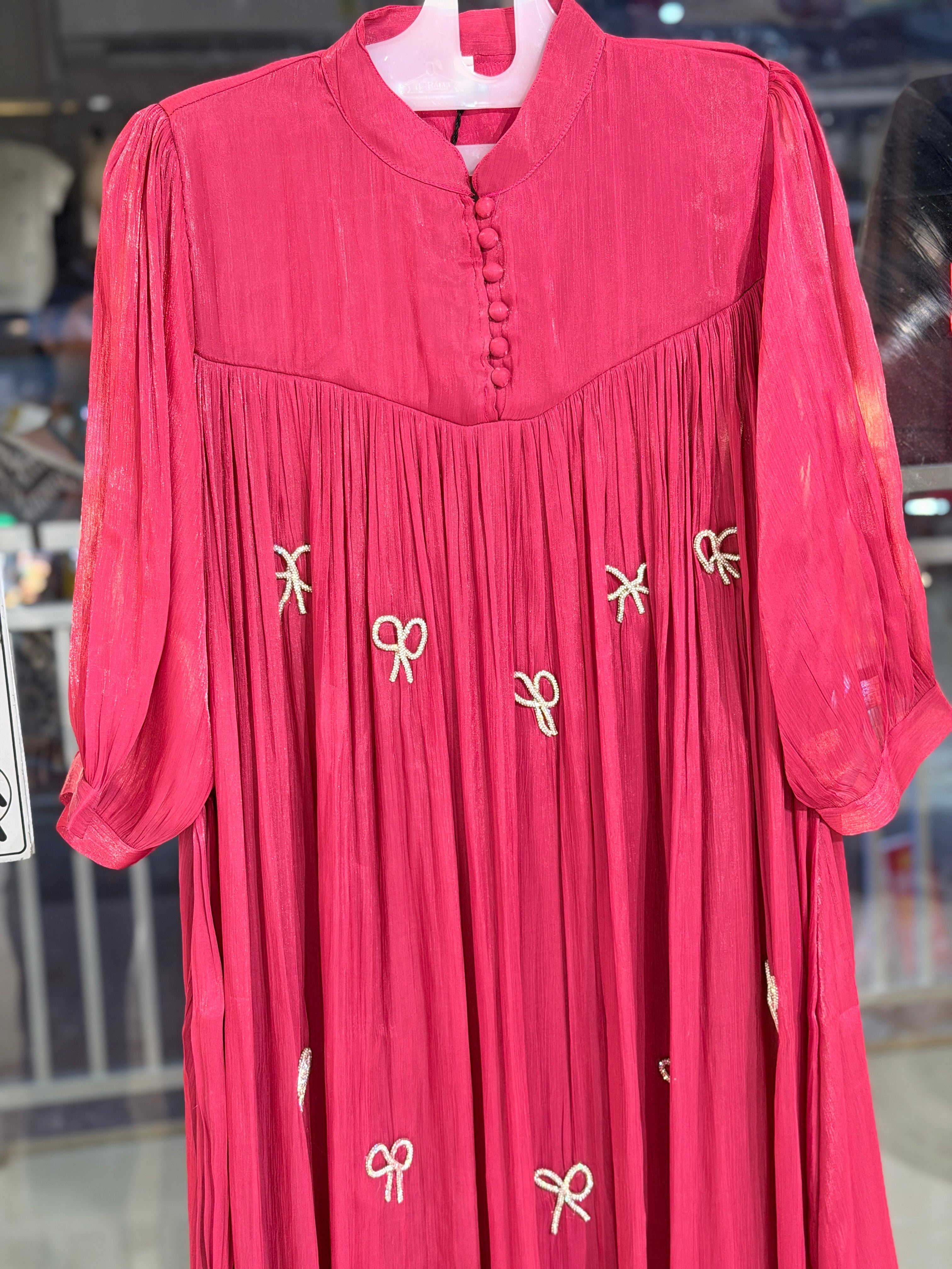 shimmer gown