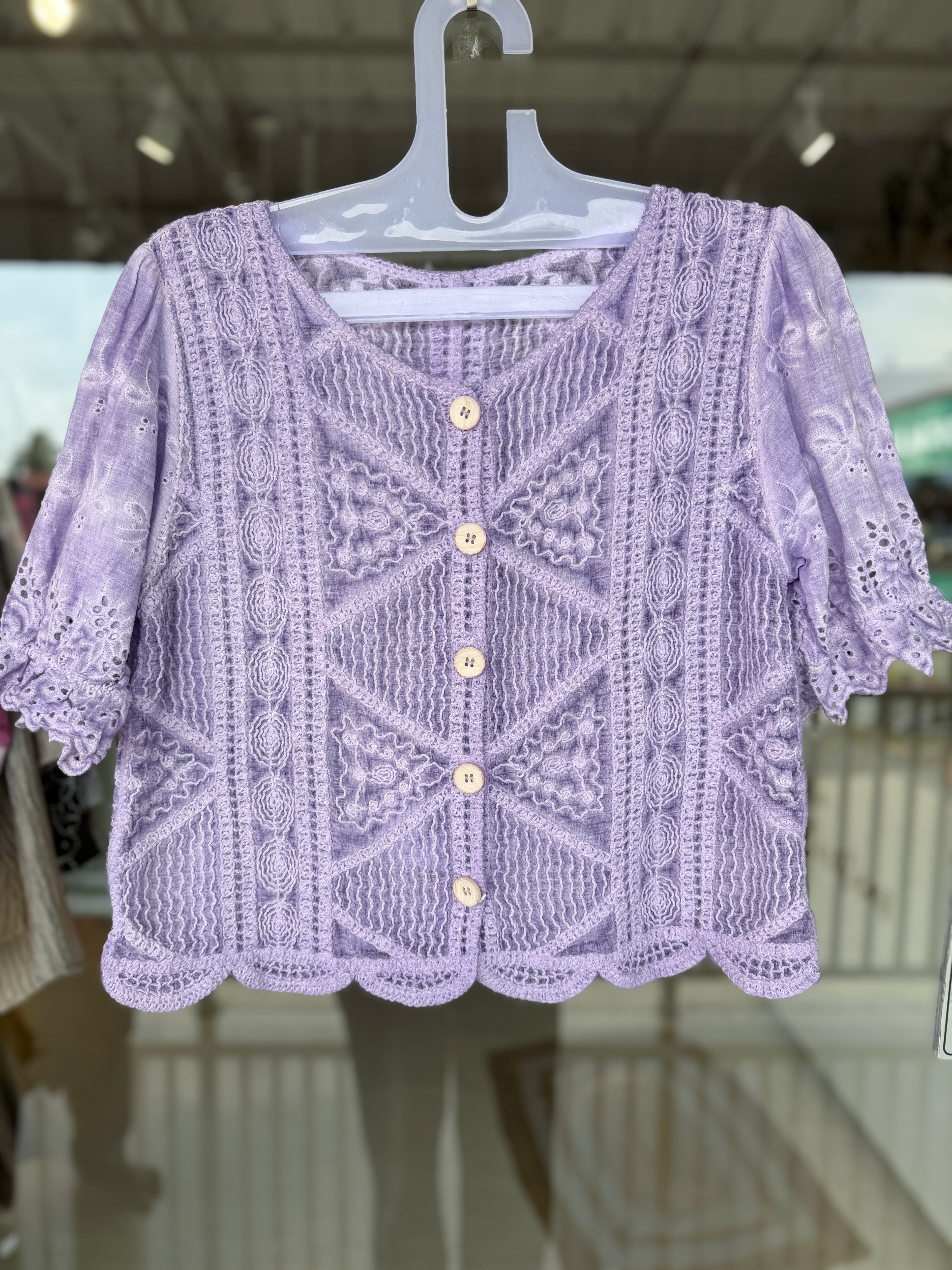 Crochet tops