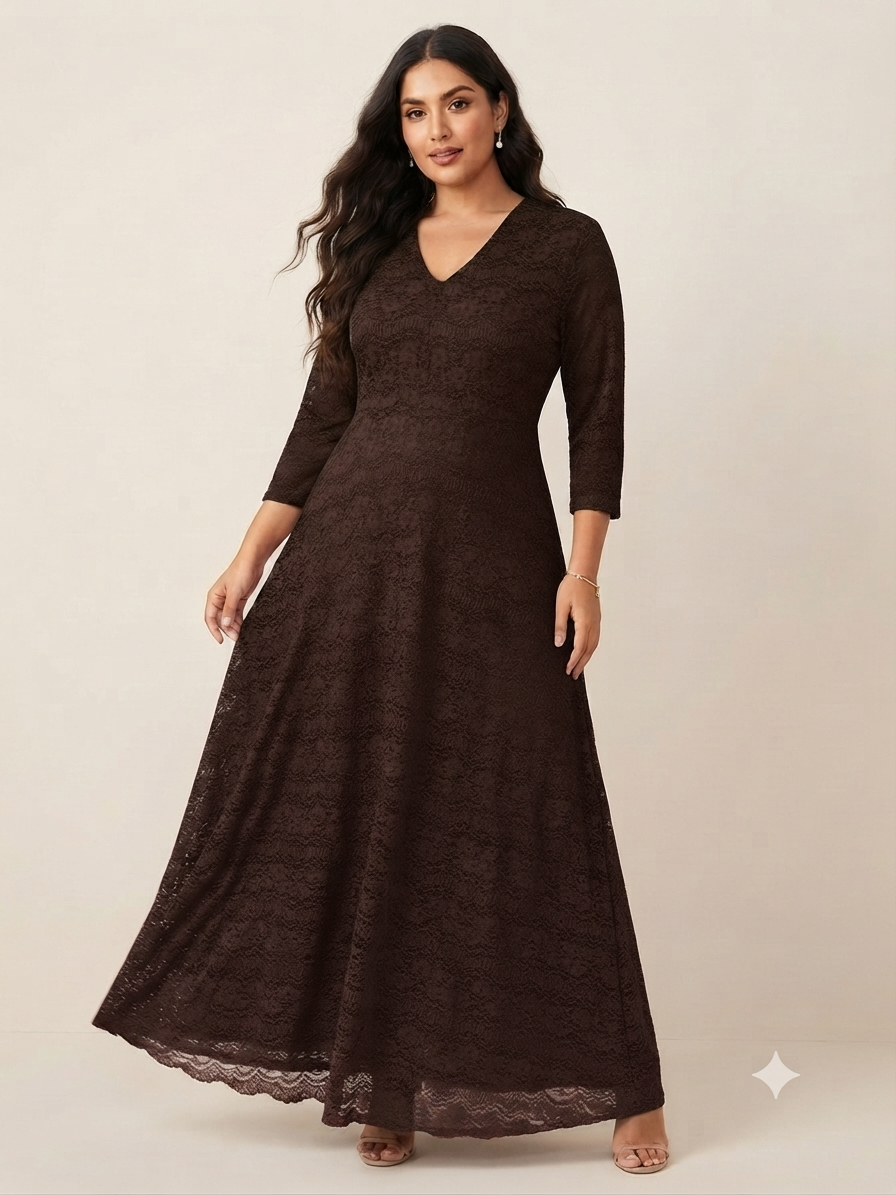 Korean net gown