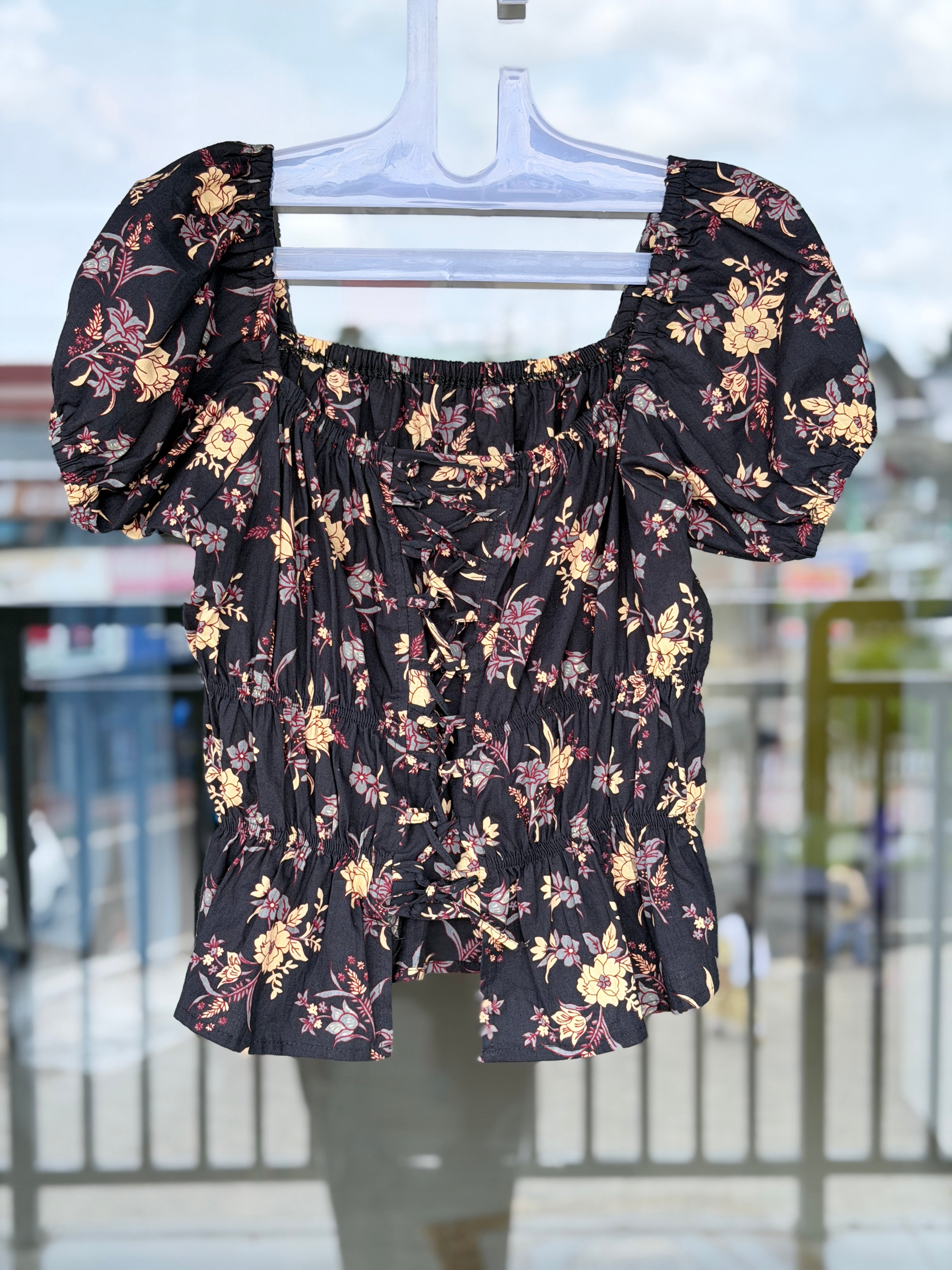 Cotton crop top