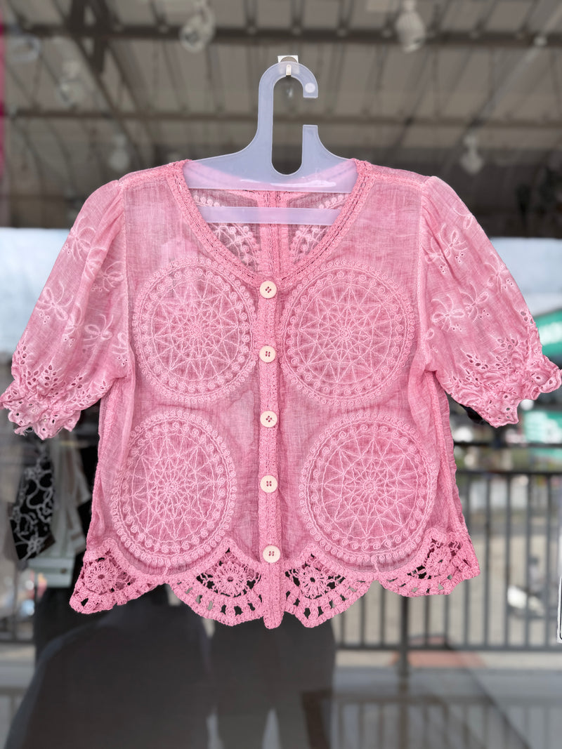 Crochet tops