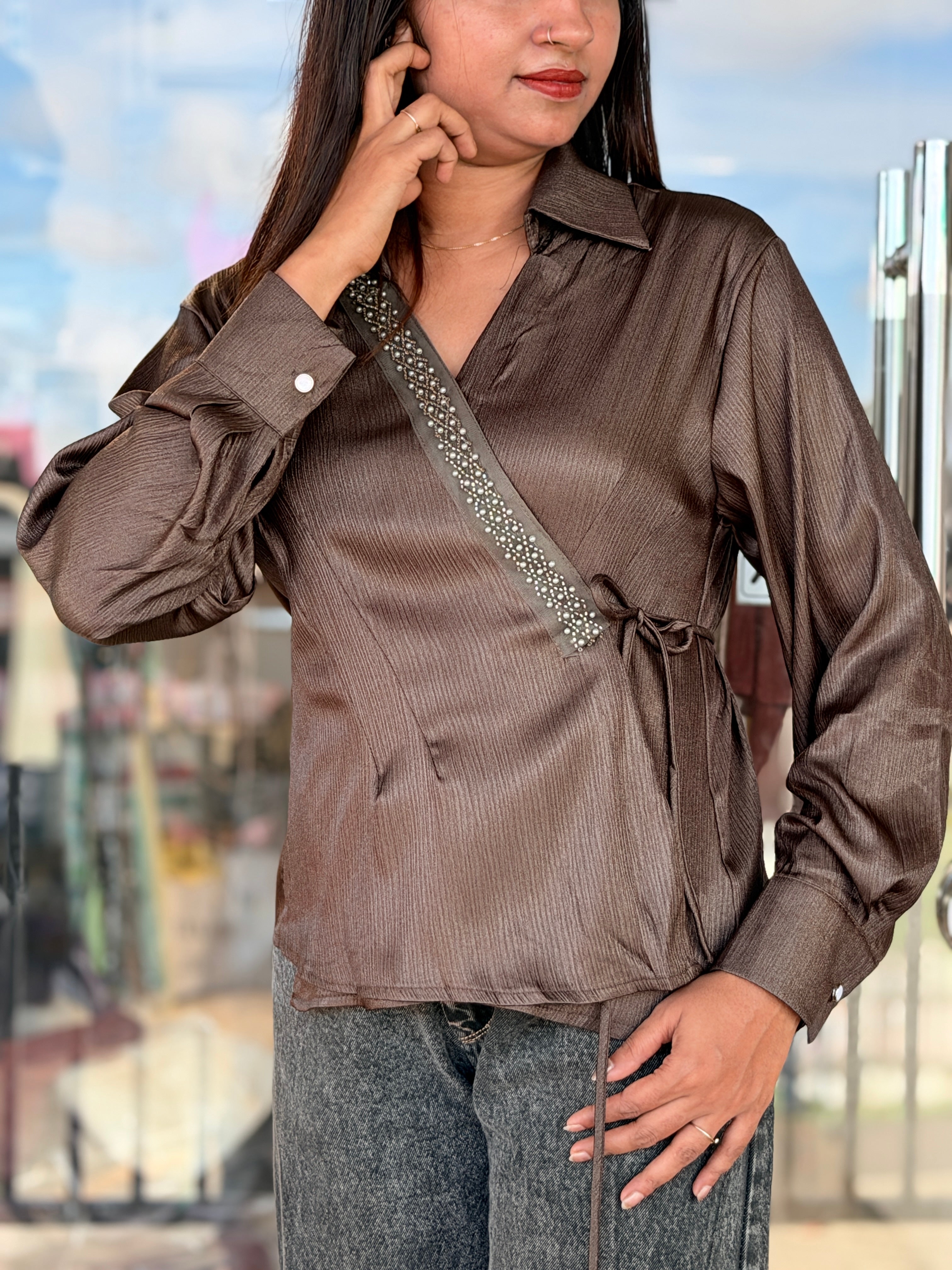 shimmer shirt