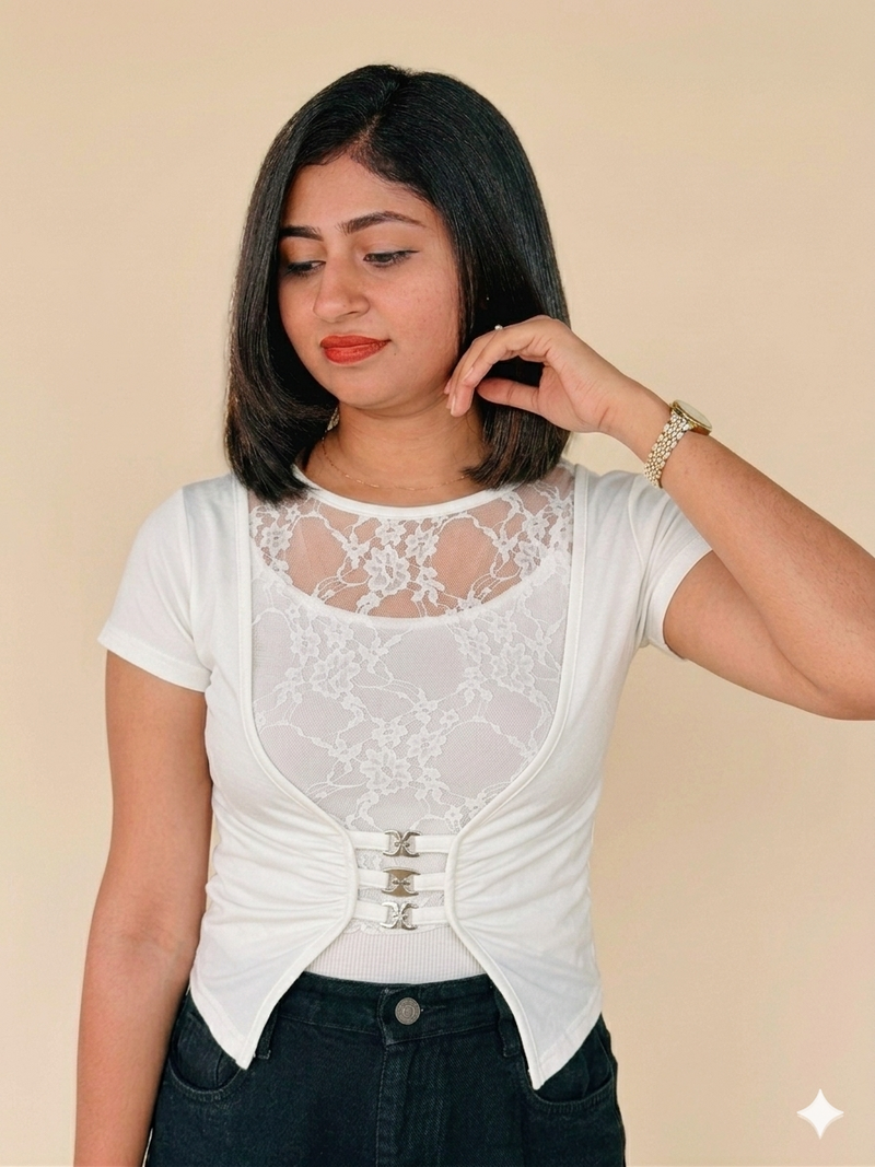 Korean crop top