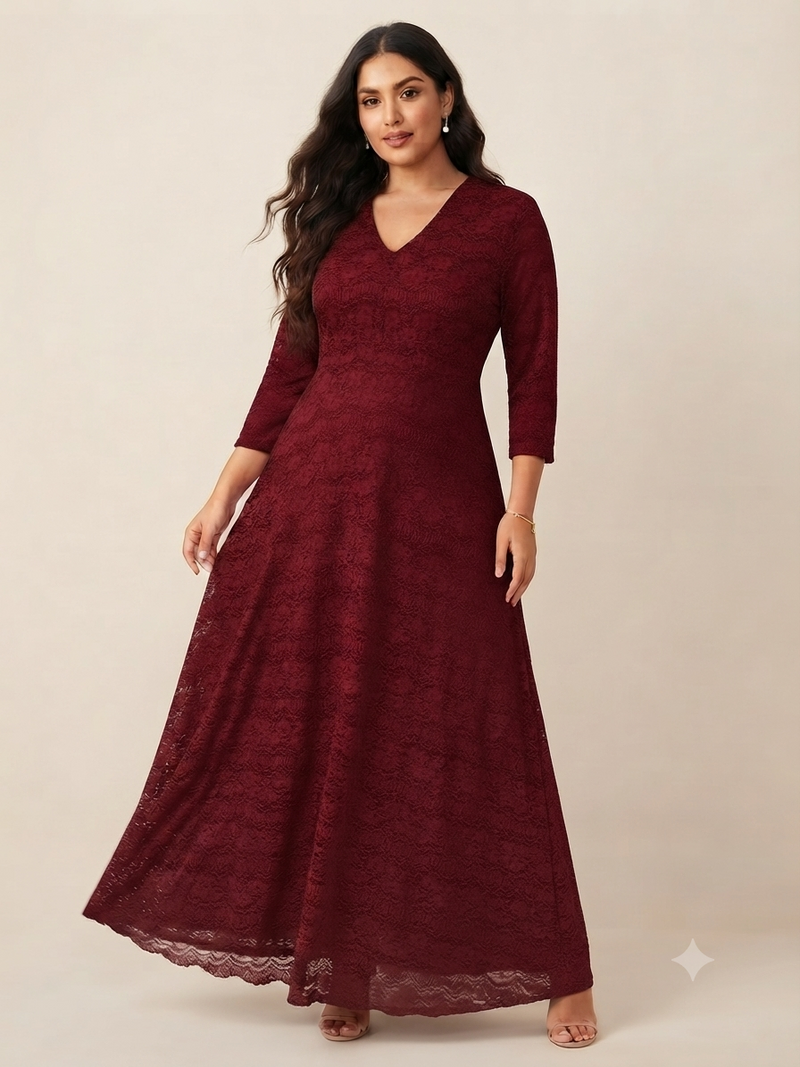 Korean net gown