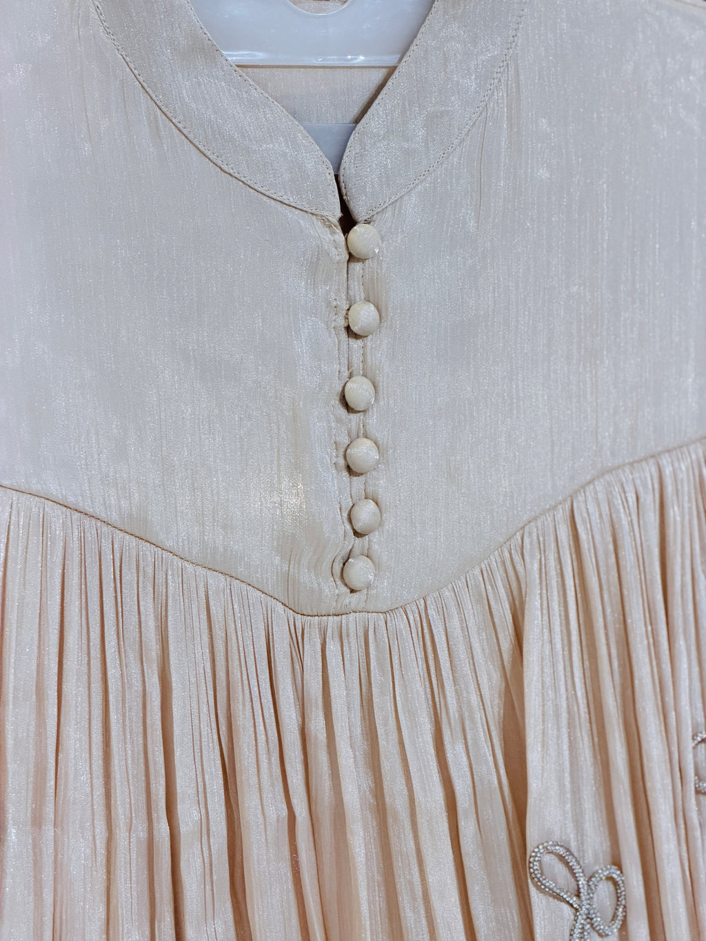 shimmer gown