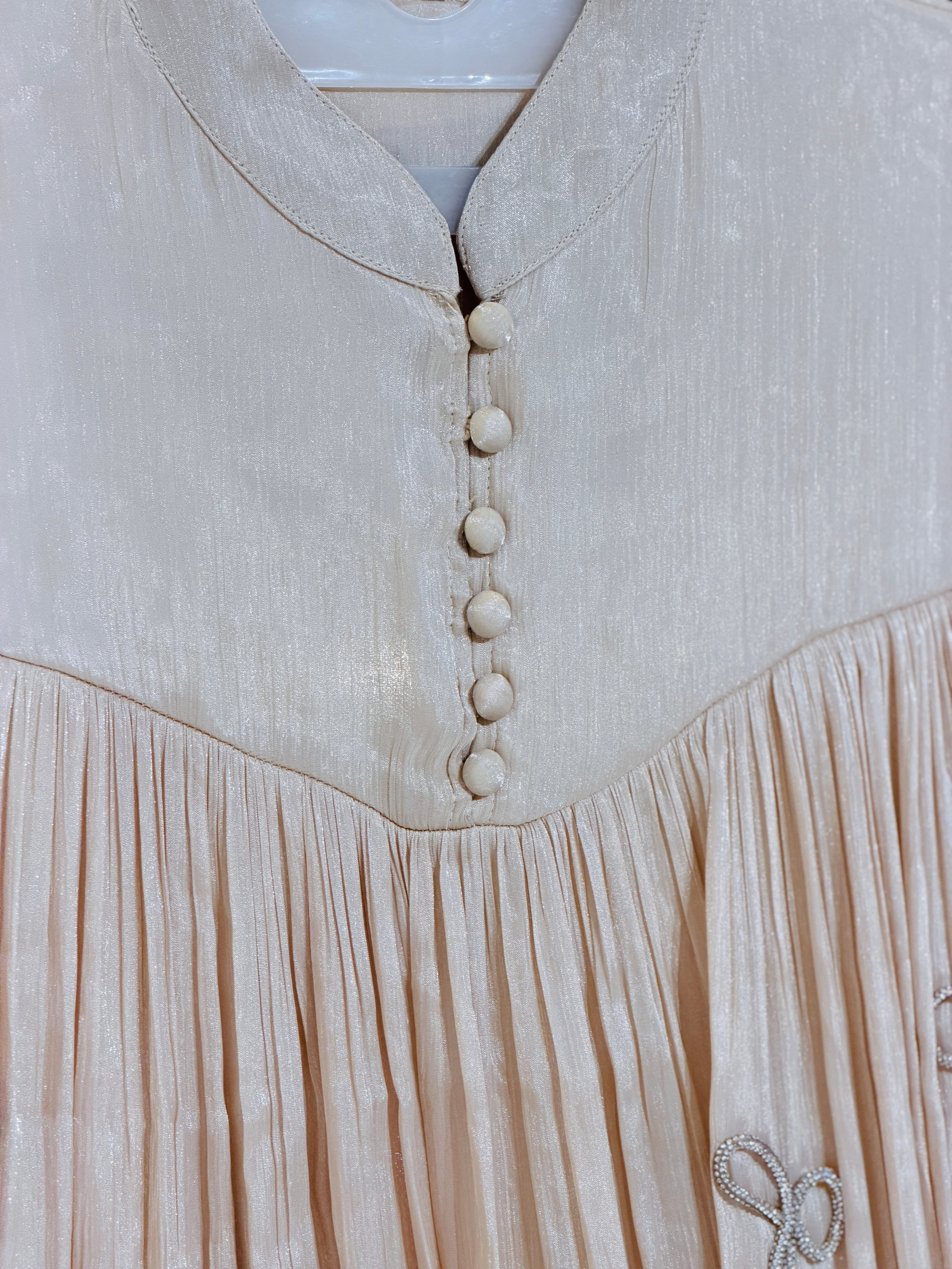 shimmer gown