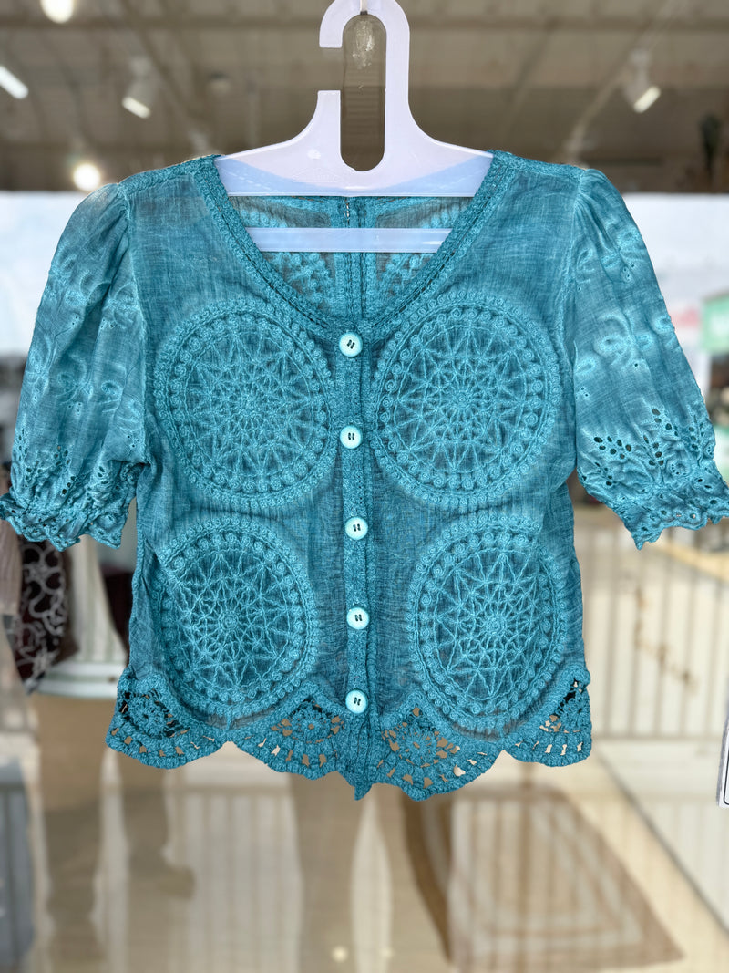 Crochet tops
