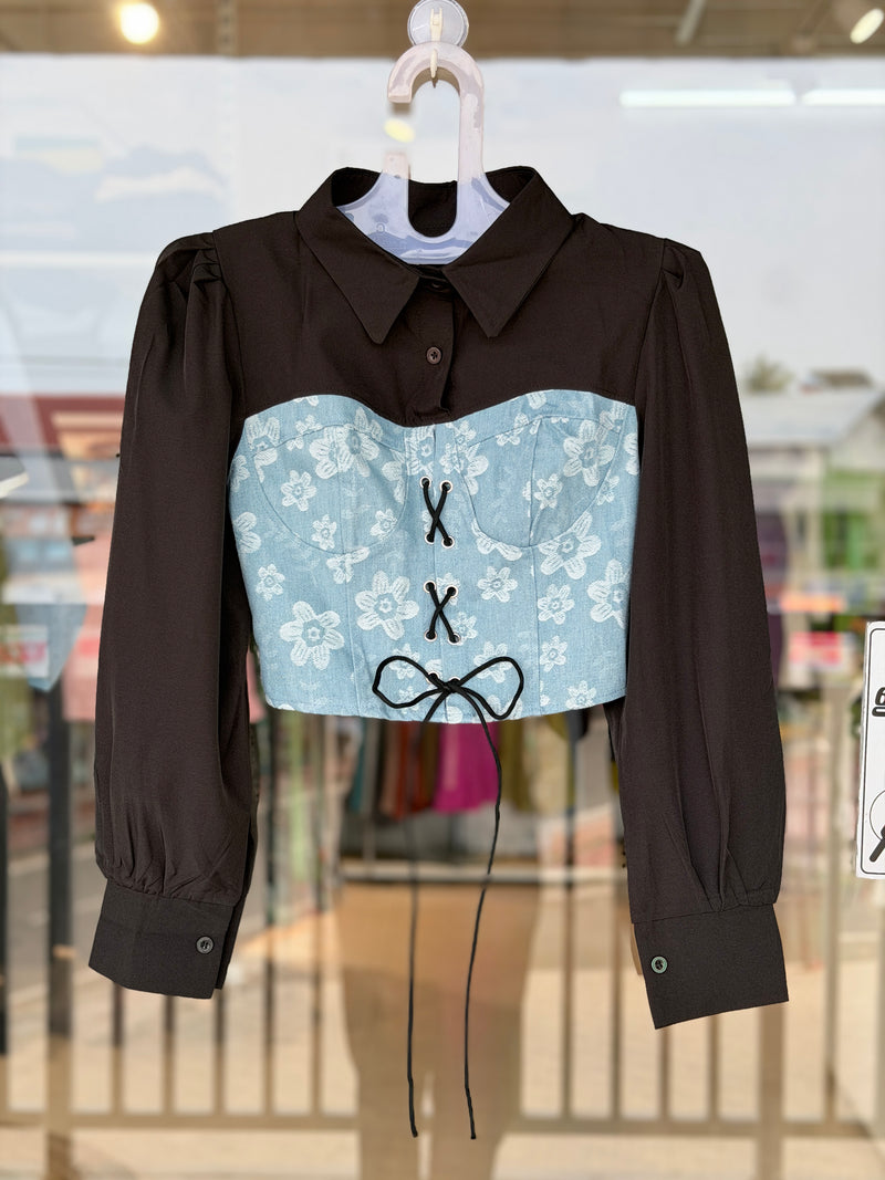 Korean crop top