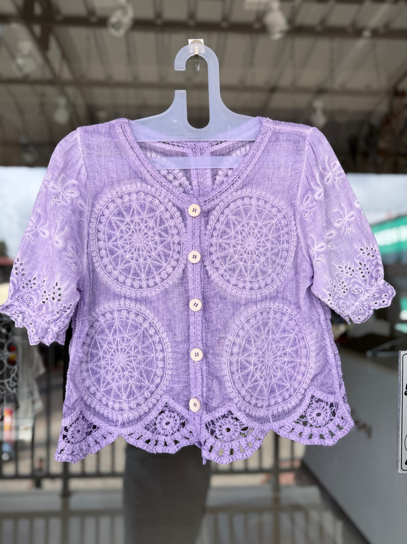Crochet tops